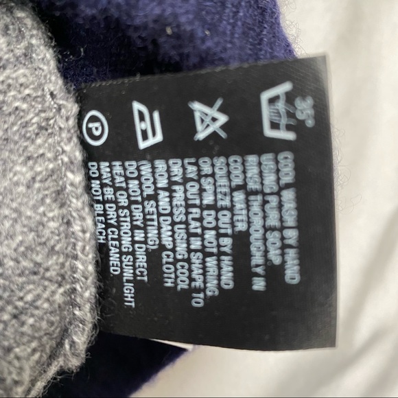 Clan Douglas Cashmere Crewneck Sweater Gray Retro Vintage - Picture 8 of 11